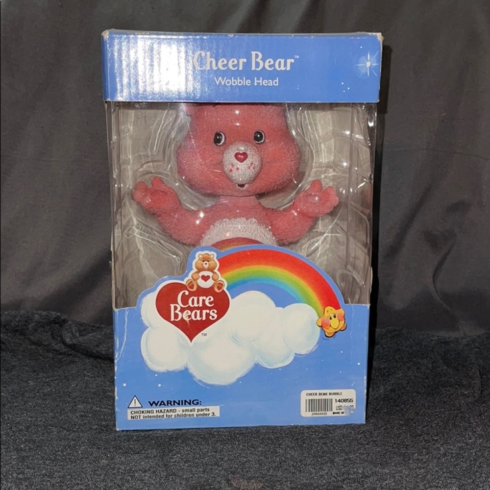 Care Bears Cheer Bear Wobble Bobble Head
